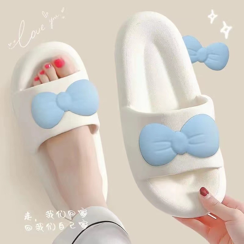 Dép Quai Ngang Đế Dày In Họa Tiết Hoạt Hình Thời Trang Mùa Hè Cho Nữ