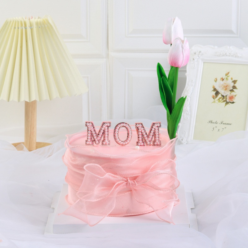 Dây Ruy Băng 5M Đính Ruy Băng Trang Trí Bánh Kem Sinh Động