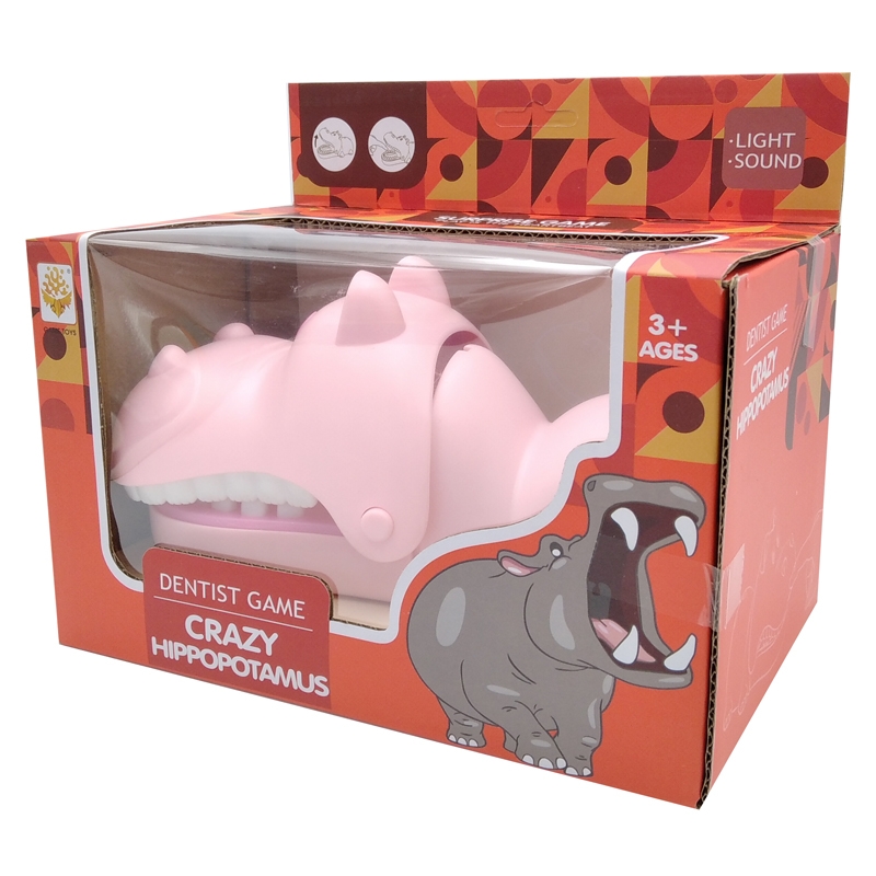 Khám Răng Hà Mã 85113 (Có Đèn & Nhạc) - Màu Hồng