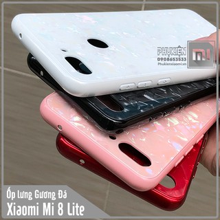 Ốp lưng Xiaomi Mi 8 Lite nhựa hình Đá