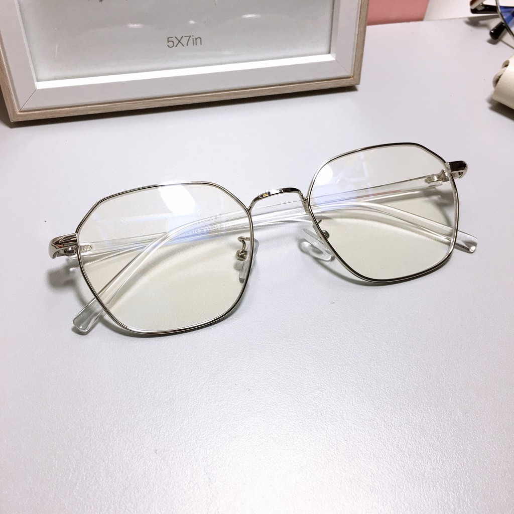 [Mã SKAMCLU7 giảm 10% cho đơn từ 0Đ] Gọng kính kim loại chữ nhật 28105 nhận cắt mắt cận | BigBuy360 - bigbuy360.vn