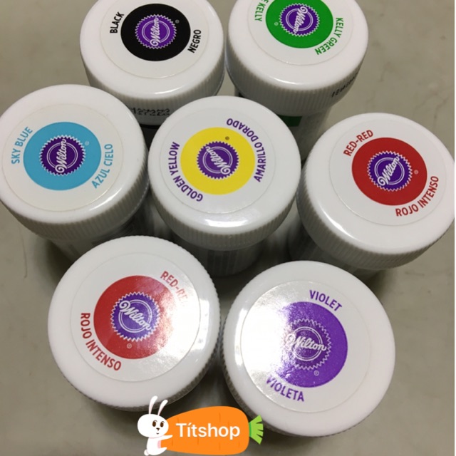 Màu wilton 1 lọ
