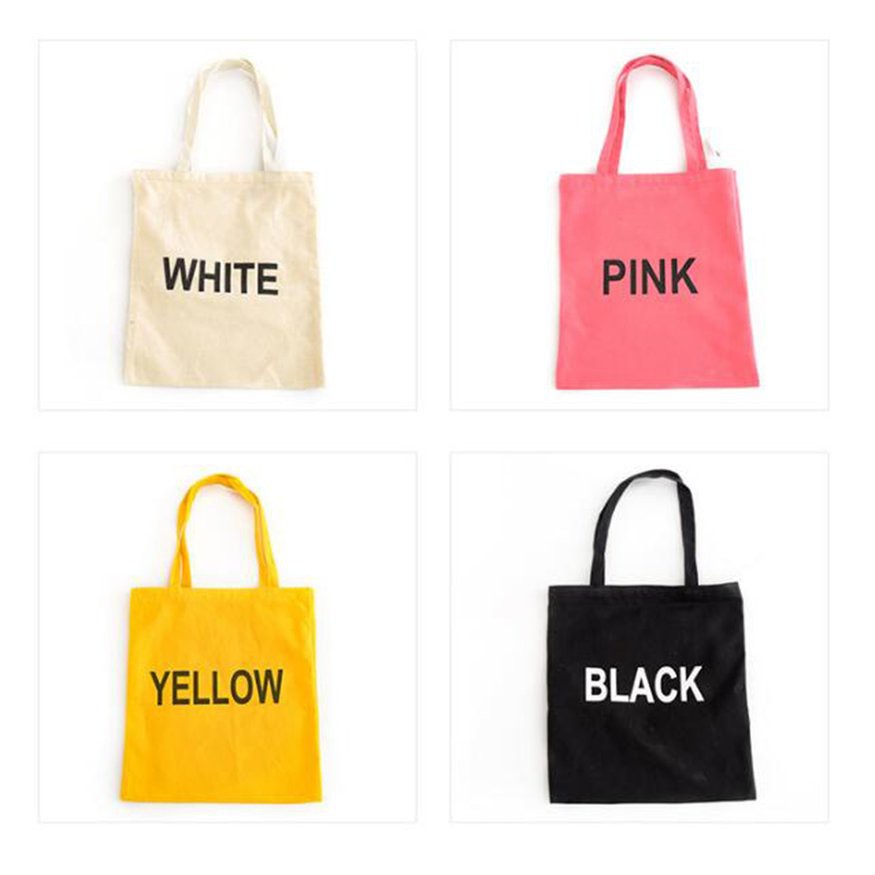 Túi vải bố tote canvas style Hàn Quốc không dệt, có khóa kéo, xách và đeo vai dành cho đi làm, đi chơi