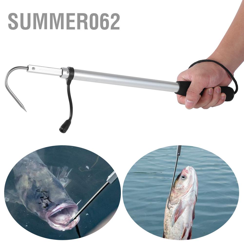 Móc câu cá thép không gỉ móc kính thiên văn biển móc hợp kim nhôm móc cá thiết bị 【Summer062】