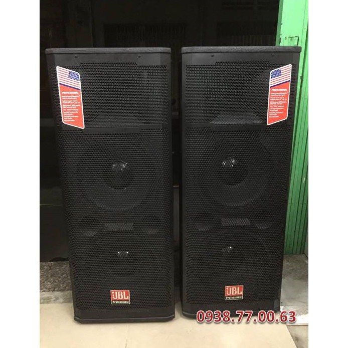 Cặp loa JBL 4 bass 3 tấc thùng sơn chơi nhạc sóng