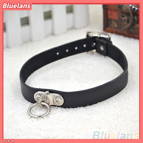 Vòng cổ choker bằng da phong cách cá tính dành cho cả nam và nữ