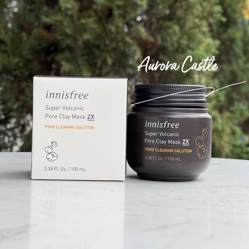 Mặt nạ đất sét Innisfree Super Volcanic Pore Clay Mask 2x