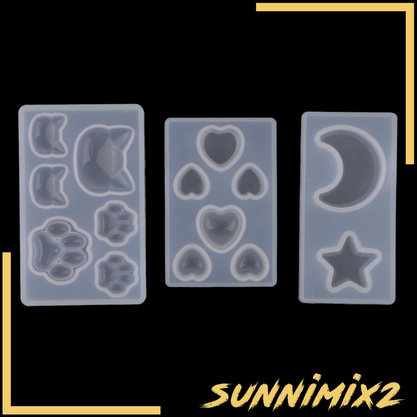 Khuôn Silicone Nhấn Bánh 3d