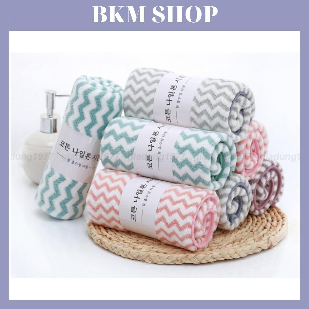 Khăn mặt Hàn Quốc cotton | Khăn lông cừu siêu thấm nước mềm mịn