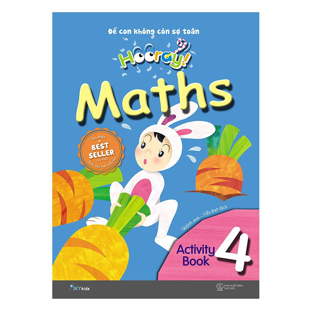 Sách - Hooray Math – Để Con Không Còn Sợ Toán (Activity Book 4)
