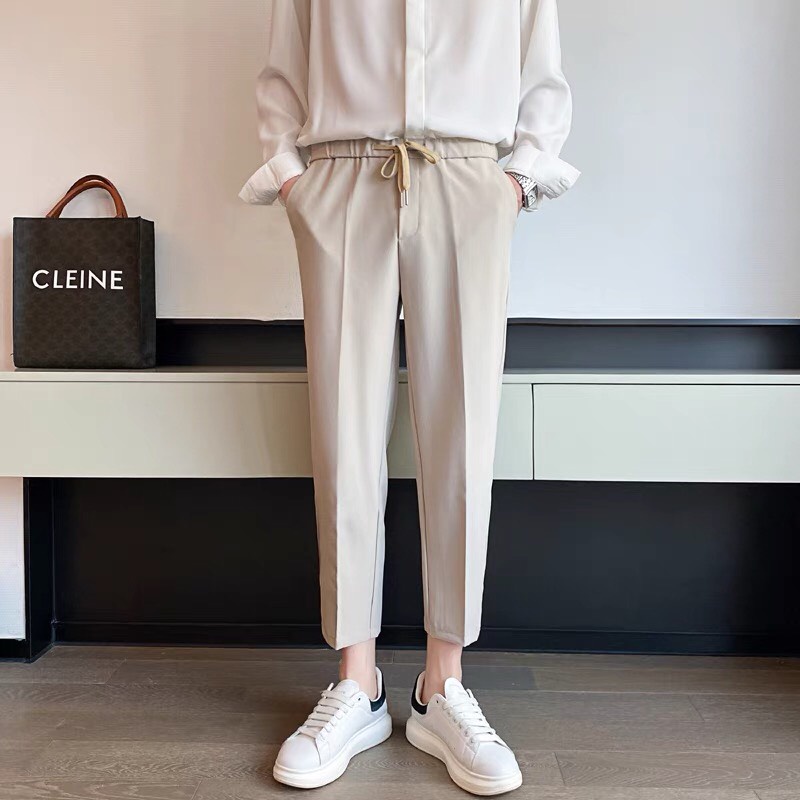 Quần tây âu ống nam đứng chất vải tuyết mưa cao  co giãn thoáng mát AUTOMAN Q28