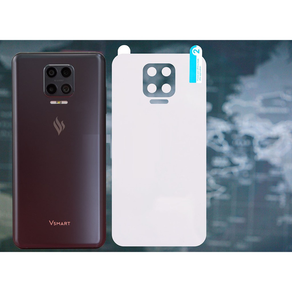 Dán PPF Vsmart Aris Pro bóng, nhám cho màn hình, mặt lưng, full lưng viền siêu bảo vệ