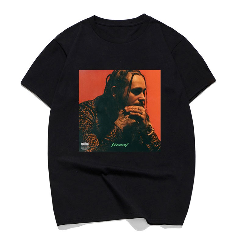 Áo thun in hình đá Post Malone