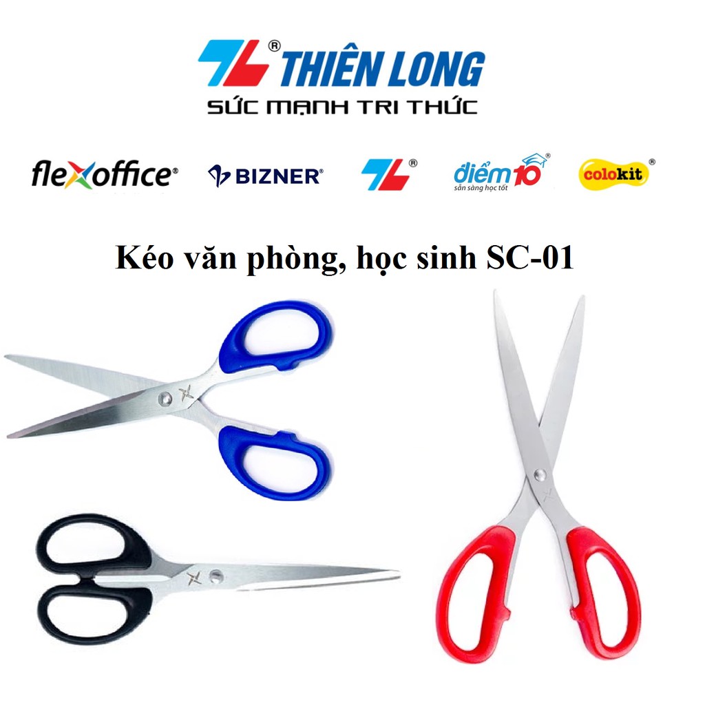 Kéo văn phòng,học sinh Flexoffice FO-SC01