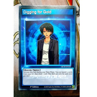 [ Đỗ Lạc Shop ] Thẻ Bài Mint90 Yugioh Spell Digging for Gold - SBCB-ENS20 - Common