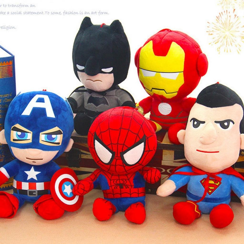 Thú bông siêu nhân đầu to