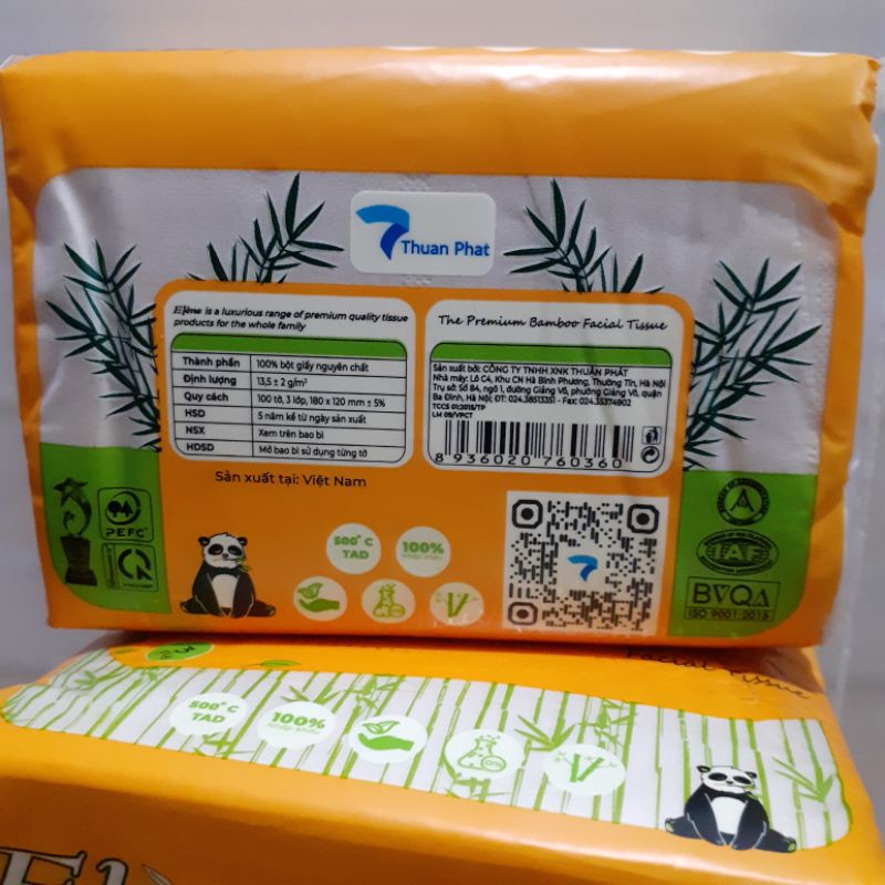 GIẤY LỤA RÚT TRE ELENE CAO CẤP BỊCH 100 TỜ