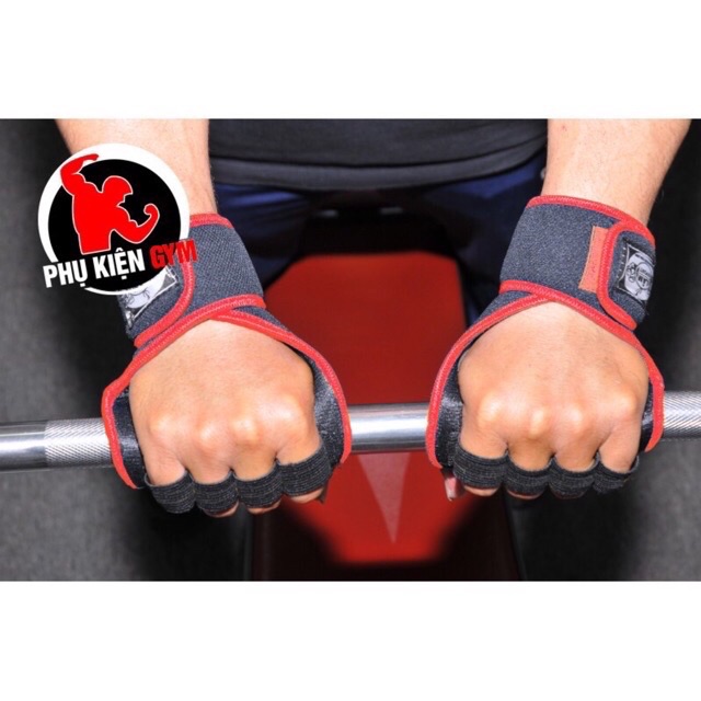 Găng tay tập gym - Găng tay mẫu mới bán chạy số 1 - Hàng tại xưởng!