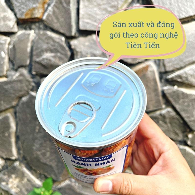 Hạnh nhân rang bơ vỏ mỏng 500gr loại 1 nhập khẩu thơm ngon hảo hạng NutiFarm