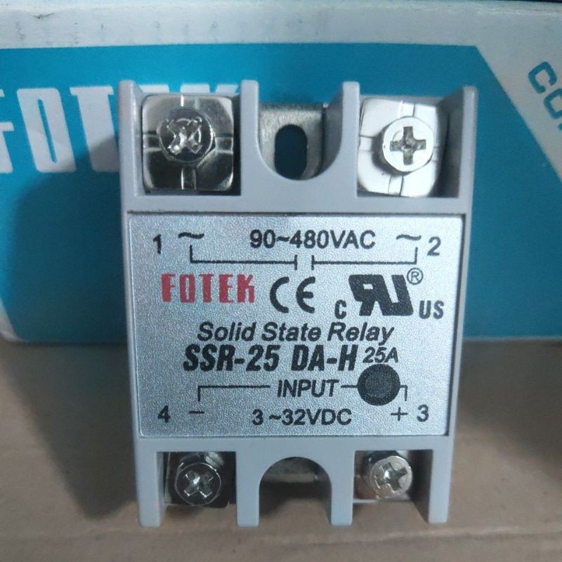 Rơ le bán dẫn Solid FOTEK SSR 25AA-H, 25DA-H, 25DD-H, 25VA-H