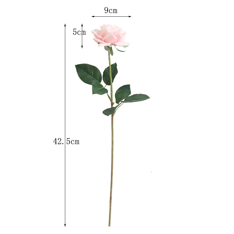Hoa Hồng Nhân Tạo Dùng Trang Trí Bánh Kem DIY
