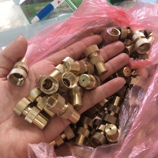 Béc phun bình Dudaco 2L, 4L bằng đồng( béc thẳng, đầu phun sương, vòi phun) Bình điện