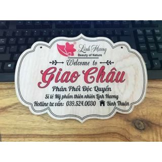 Bảng hiệu treo shop