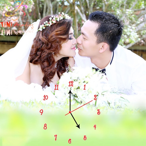 ĐỒNG HỒ IN HÌNH ĐỒNG HỒ THỦY TINH HÌNH VUÔNG IN HÌNH (KHÔNG CÓ SỐ SẴN)