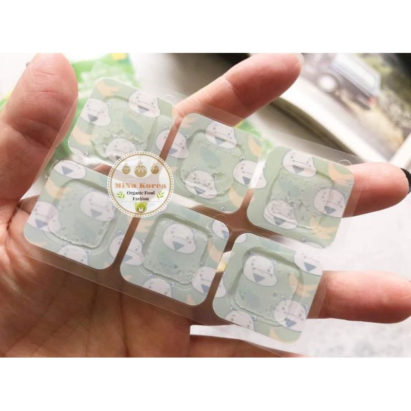 💫💫 Sticker gel lạnh dán vết muỗi đốt Hamsoa Hàn Quốc cho bé 💫💫