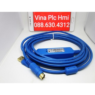 cáp lập trình plc mitsubishi USB-SC09-FX