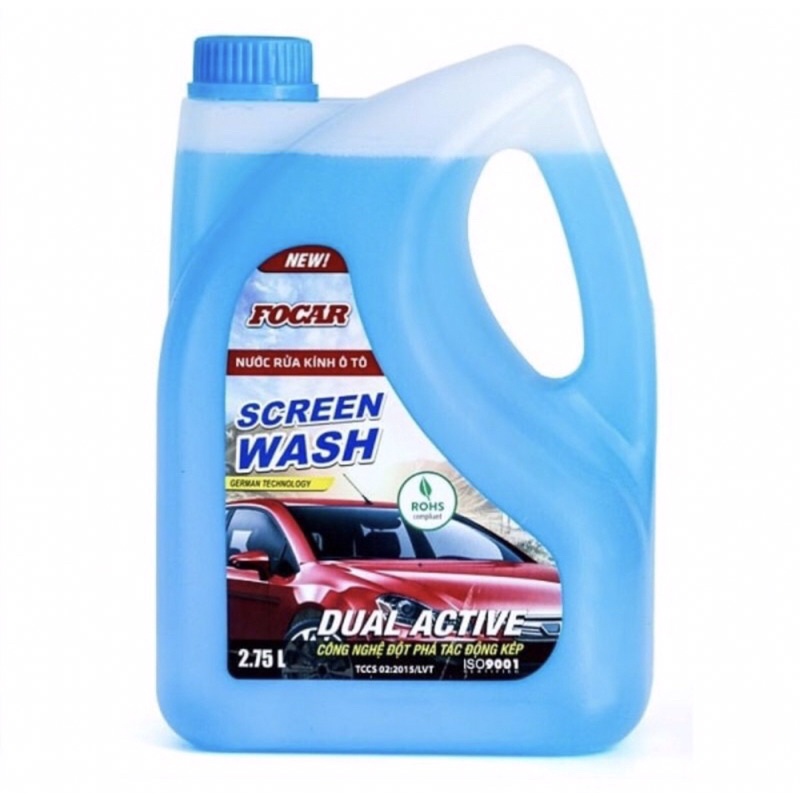 Combo 2 can 3.75 lít nước rửa kính ô tô