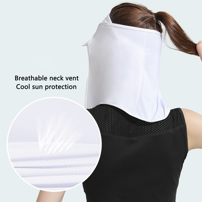 Mũ Rộng Vành Chống Nắng Tia UV Bằng Lụa Dùng Khi Chơi Golf/Đi Xe Đạp/Làm Việc Ngoài Trời Mùa Hè Cho Nữ