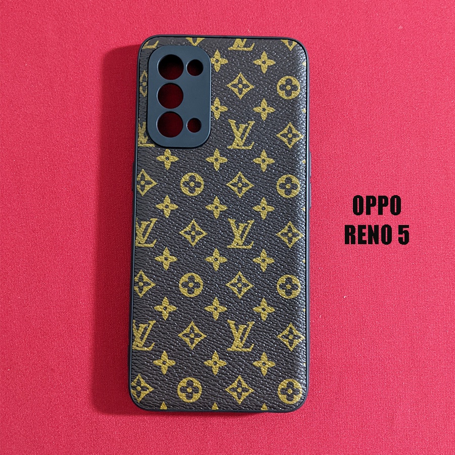 Ốp lưng giả da LV Oppo Reno 5