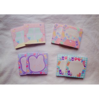 Set mix sticky note giấy ghi chú kẹo ngọt A26