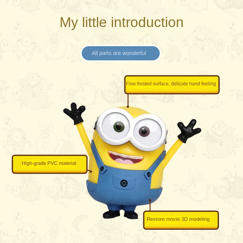 Đồ Chơi Mô Hình Nhân Vật Kevin Stuart Bob Otto Dễ Thương