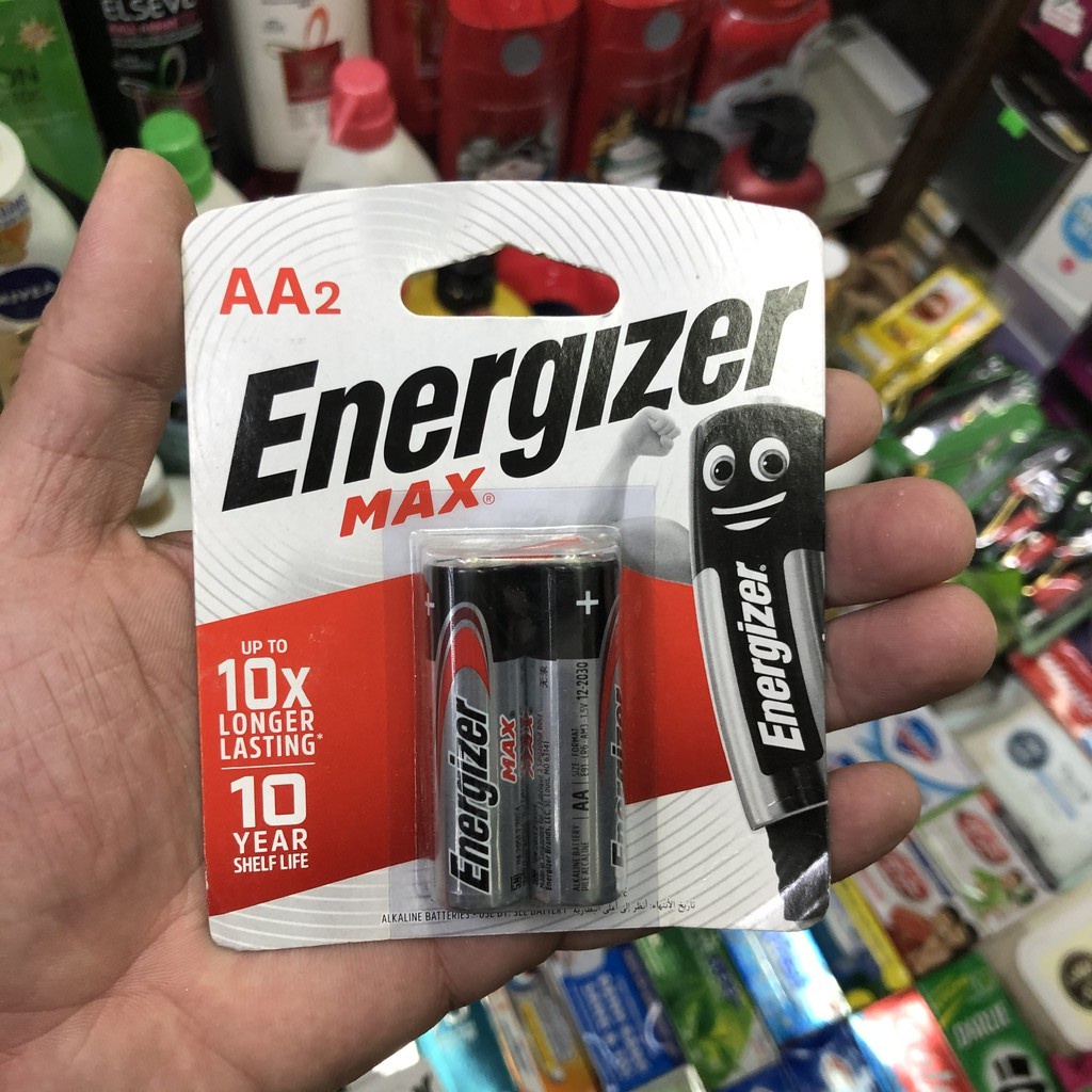 COMBO 10 VIÊN PIN TIỂU AA (VỈ 2 VIÊN) ENERGIZER MAX E91 BP2  [CHÍNH HÃNG]