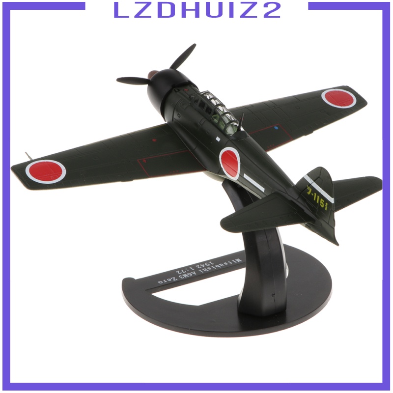 Les Mô Hình Máy Bay Chiến Đấu Nhật Bản Mitsubishi A6M3 Zero Tỉ Lệ 1: 72