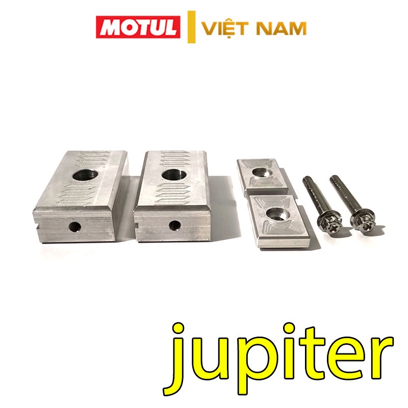 Tăng sên âm Jupiter nhôm CNC, pass tăng sên xe máy hàng cao cấp hàng Việt Nam