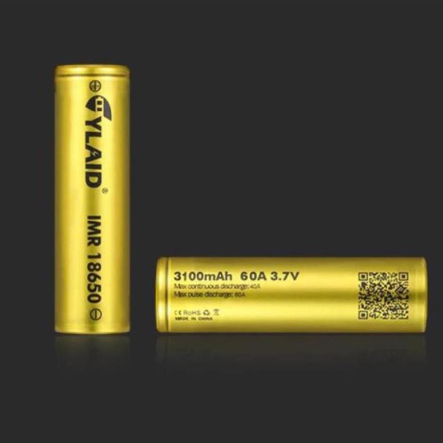 Pin sạc 18650 Cylaid Tím 2200mAh 40A for Mech and Boxes mods