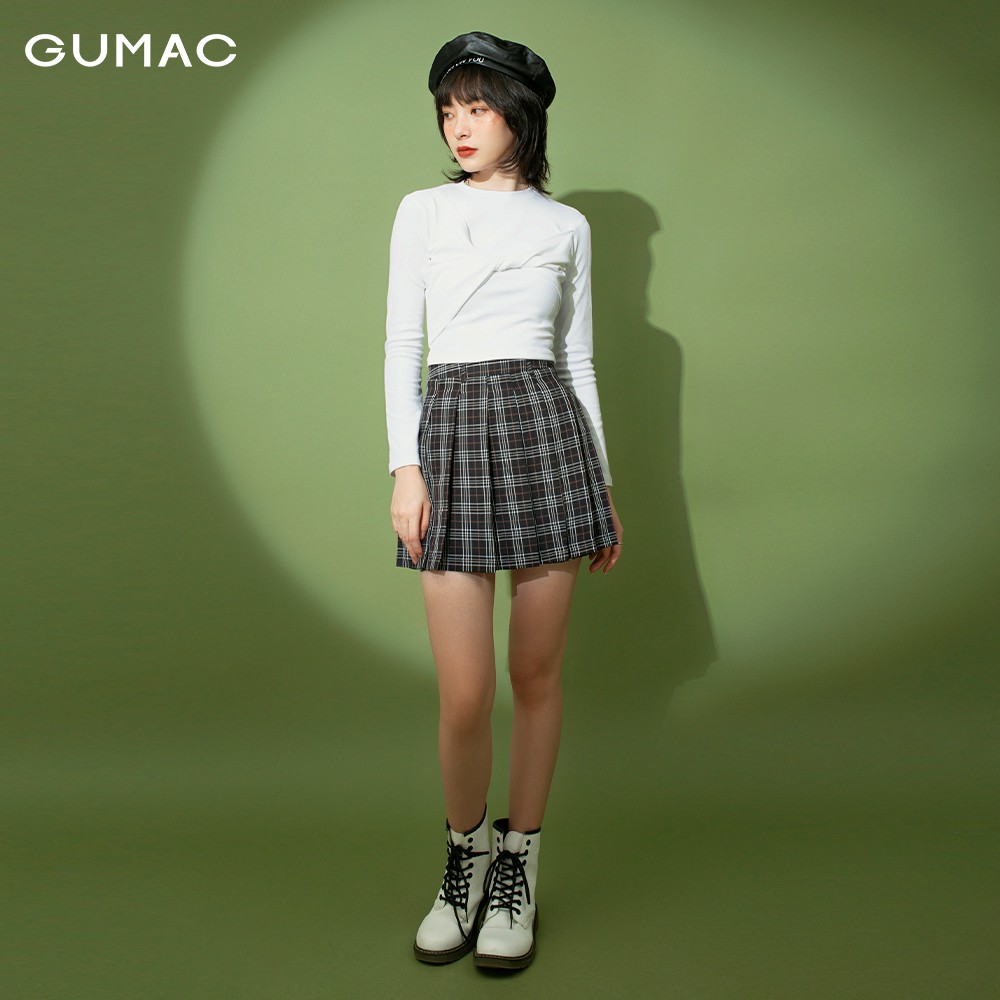 [Mã WABR2711 giảm 10% đơn 250K] Chân váy nữ xếp ly GUMAC phong cách năng động, trẻ trung VB1128 | BigBuy360 - bigbuy360.vn