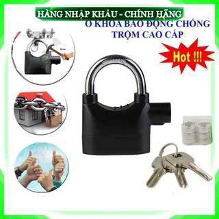 Ổ khóa chống trộm kinbar thông minh chính hãng hú báo động 110dba .