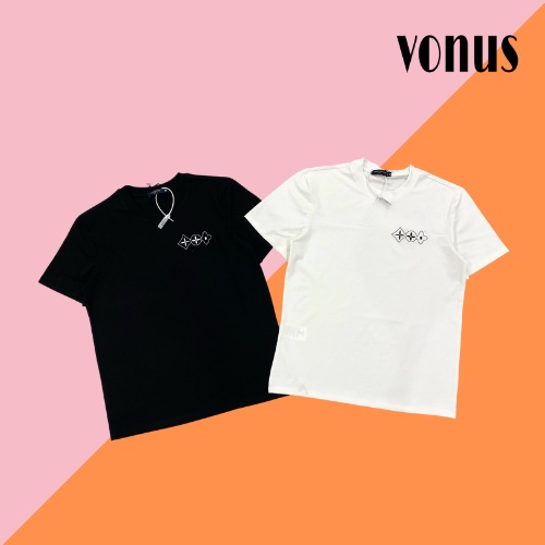 Áo thun nam nữ LV cao cấp I Áo phông ngắn tay nam nữ chất cotton mát co giãn,mềm mịn I Thiết kế form trẻ trung I #TL004. | BigBuy360 - bigbuy360.vn