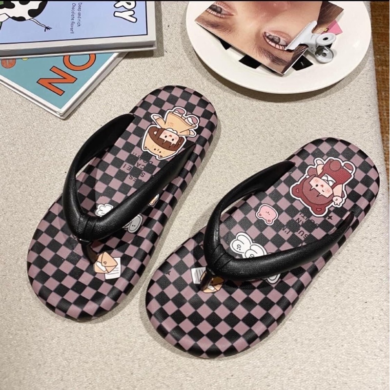 Dép kẹp cô gái QC