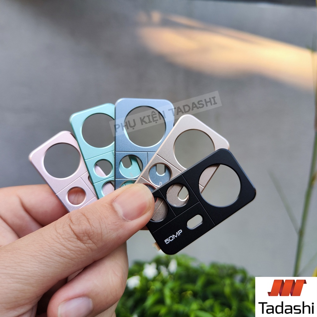 Miếng Kim Loại Bảo Vệ Camera Xiaomi 12/ 12X, Xiaomi 12 Pro - HỢP KIM NHÔM, Ốp viền camera Xiaomi 12 Pro/ Xiaomi 12/ 12X