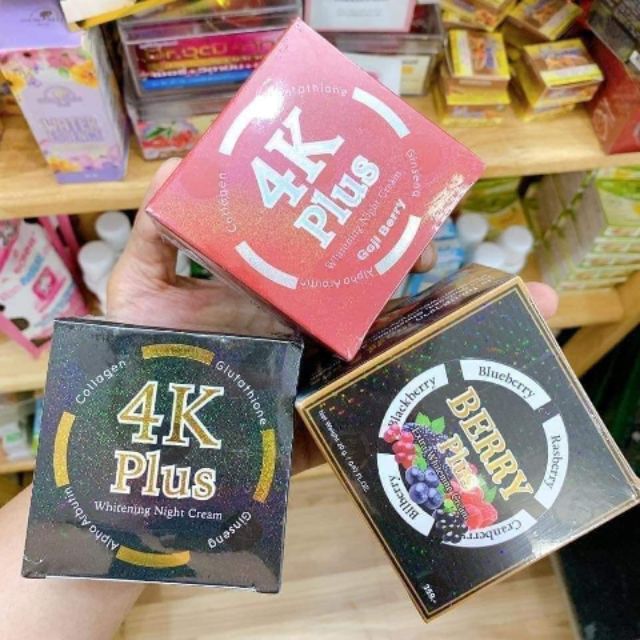 KEM 4K PLus - Đỏ - Berry Plus