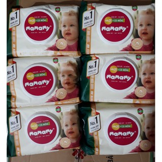 Combo 6 gói khăn  ướt Mamamy 100 tờ