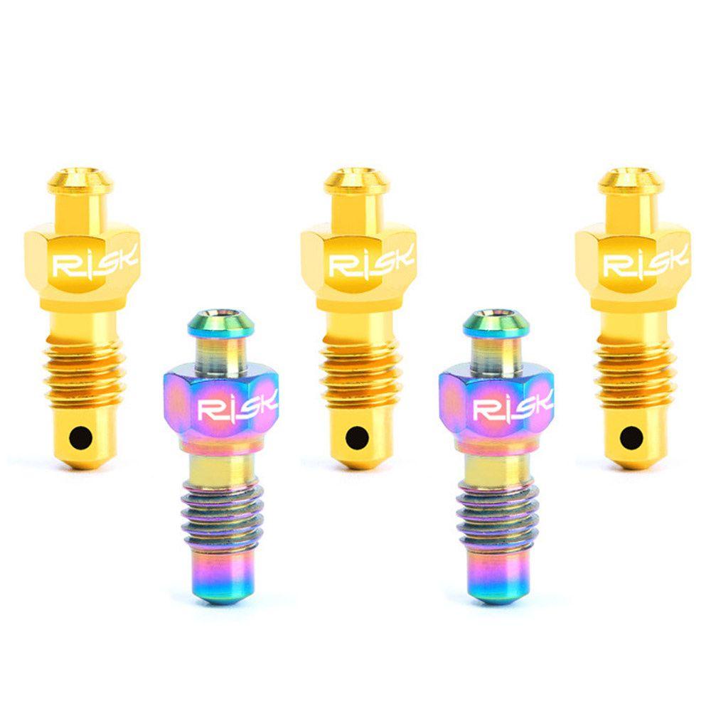 Bộ 2 Ốc Vít Bằng Hợp Kim Titan Dùng Sửa Chữa Phanh Xe Đạp