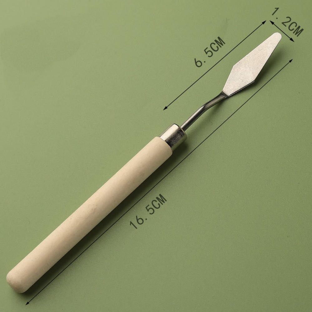 Set 7 Dao Trộn Màu Sơn Dầu Bằng Thép Không Gỉ