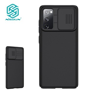 Ốp lưng Samsung Galaxy S20 FE Chính hãng Nillkin Camshield trượt bảo vệ camera
