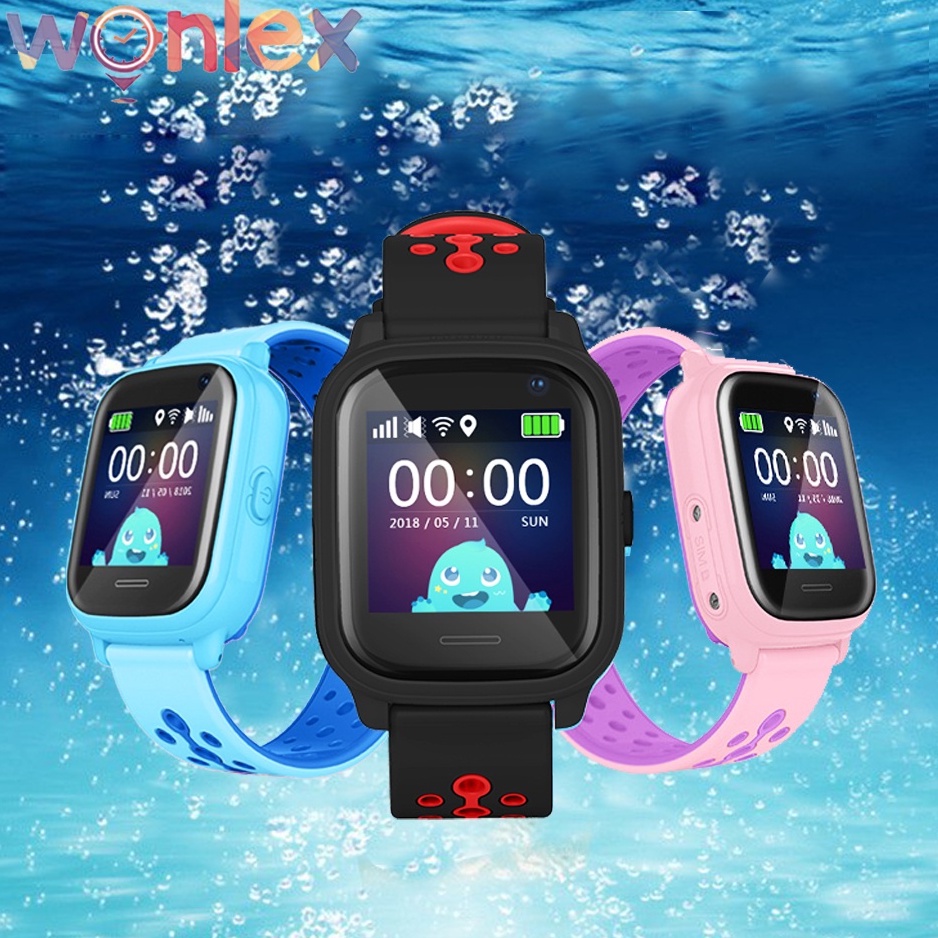 Đồng Hồ Định Vị Trẻ Em Wonlex KT04 Cao Cấp  Bảo hành 12tháng, Camera, Chống Nước, Định Vị, Nghe gọi nhắn tin